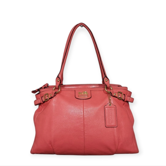 Coach Madison Kara Leather Carryall Four Compartments Great Condition Vintage - Picture 1 of 10